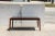 French French Brutalist Walnut Coffee Table With Slate Top For Sale - Image 3 of 12