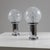 Table Lamps in Chrome and Glass, 1960s, Set of 2 For Sale - Image 4 of 13