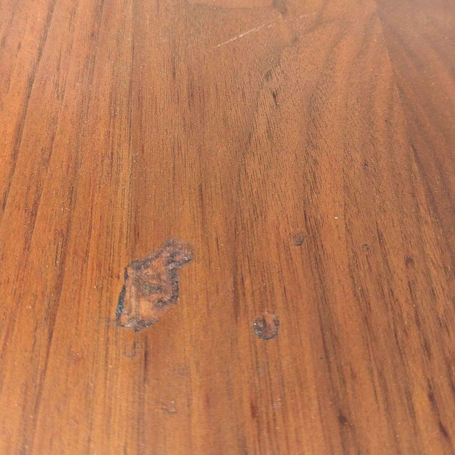 1960s Mid-Century Modern Solid Wood Side Table by Red Lion Table Co., 1960s For Sale - Image 5 of 8