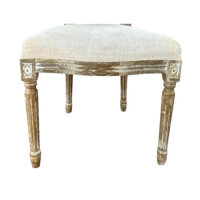 Wood Louis XVI Style Dining Chairs Set of Four For Sale - Image 7 of 11