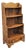 American Primitive Waterfall Rustic Pine Bookcase For Sale