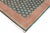 1980s Rustic Bokhara Green/Pink Hand Knotted Wool Rug For Sale - Image 4 of 9