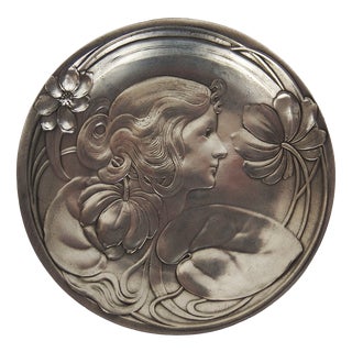 Vintage Trinket Tray by Achille Gamba, 1890s For Sale