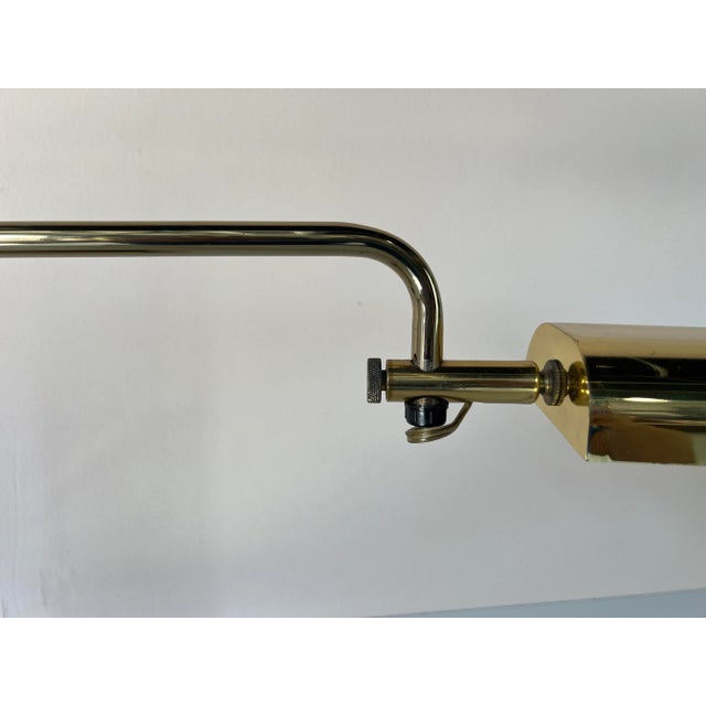 Vintage Jim Bindman Brass Extendable Arm Desk Lamp/ Sold For Sale - Image 10 of 12