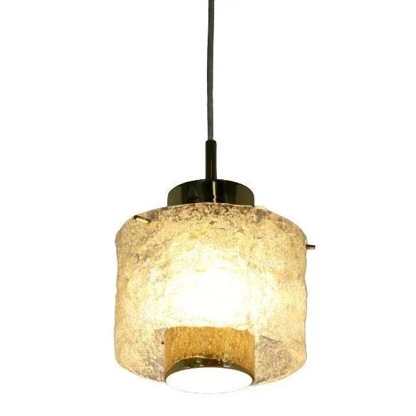 Hanging Lamp in Frosted Glass from Kalmar For Sale - Image 3 of 15