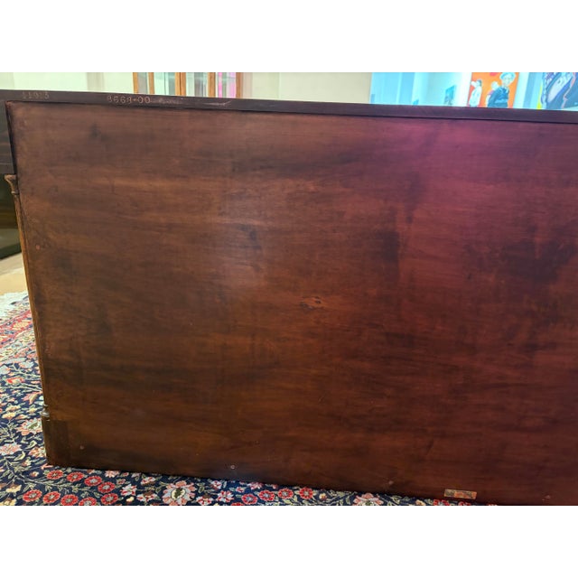 Michael Taylor Pair of 2002 Michael Taylor Designs #0322 “Saintsbury” Sideboards With Diana/Antiqued Tobacco Finish For Sale - Image 4 of 12
