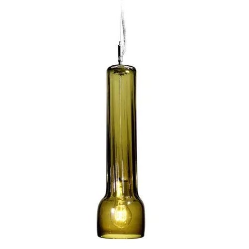 Tempo Beam Pendant Light from the Flashlight Collection in Moss For Sale - Image 4 of 4