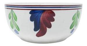 Vintage Villeroy & Boch Wallerfangen Saar-Basin Earthenware Serving Bowl