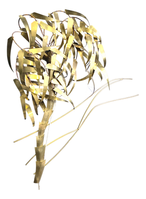 Palm Tree Wall Light from Daniel Dhaeseleer, 1970s