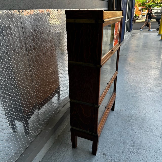 The Globe-Wernicke Co Arts & Crafts Barrister Bookcase For Sale In New York - Image 6 of 11