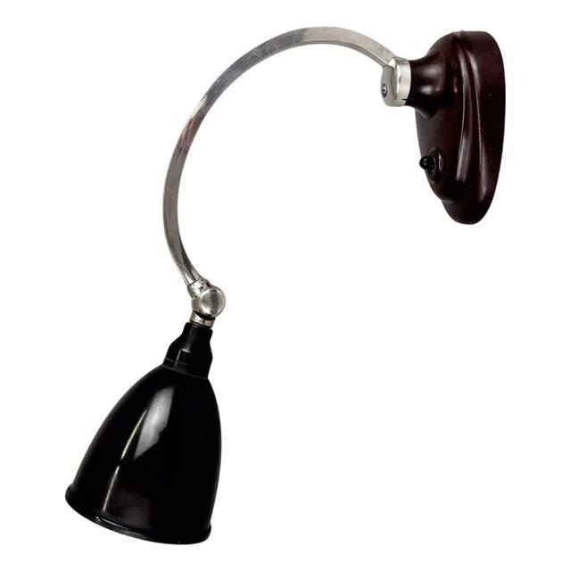 Small Bakelite Wall Lamp, 1950s For Sale
