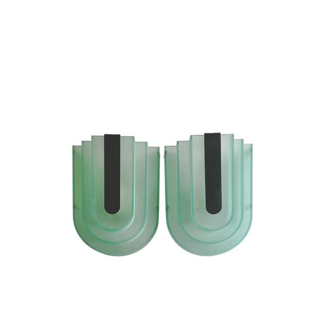 Postmodern Acrylic Wall Lights from Herda, Netherlands, 1980s, Set of 2 For Sale - Image 12 of 12