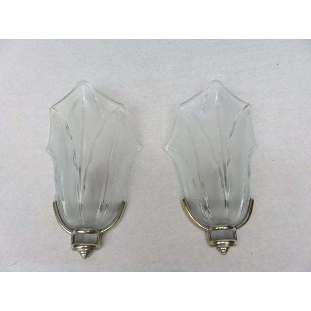 French Art Deco Wall Lights from Ezan, Set of 2 For Sale - Image 15 of 15