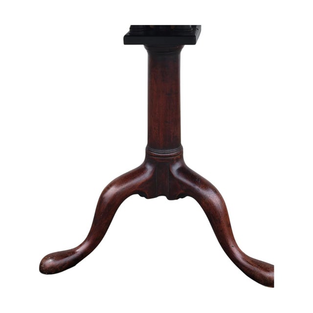 Late 17th Century Queen Anne Mahogany Tilt-Top Table Tripod Pedestal Round For Sale - Image 18 of 18