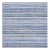 Schumacher Formentera Performance Fabric in Indigo For Sale