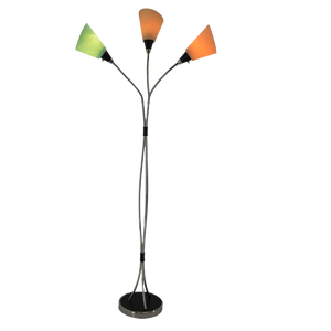 Mid-Century Flexible 3-Flamming Floor Lamp, 1960s
