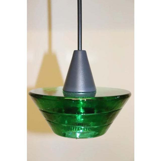 Mid-Century Modern Murano Glass Pendant Lamp For Sale - Image 11 of 13