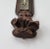 Antique American Hand Carved Wood Figural Thermometer For Sale - Image 4 of 8