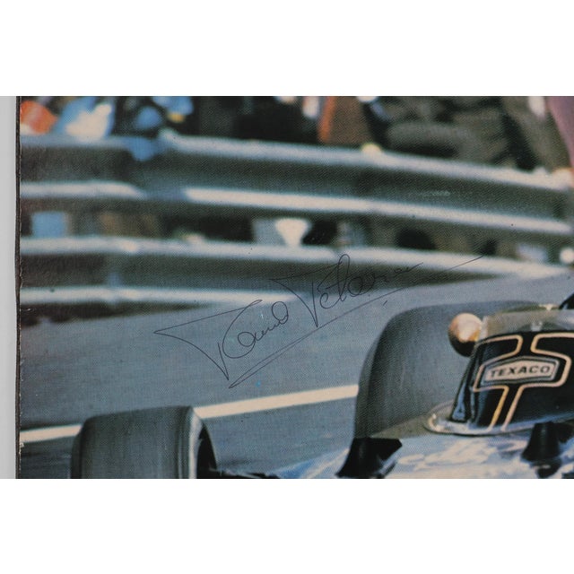 Champion Advertising Poster of Ronnie Peterson in John Player Special Lotus, 1973 For Sale - Image 10 of 11