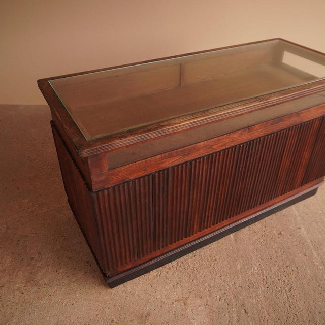 Fluted Shop Counter / Kitchen Island 162cm wide x 70cm deep x 90cm high