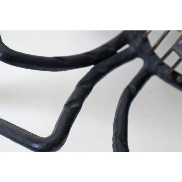Hand-Forged Cross Spider Wall Lamp, 1960s For Sale - Image 13 of 17