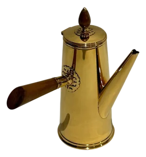 Mid 20th Century Tiffany & Co. Gilt Sterling Silver Chocolate Pot