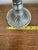 Vintage Hammered Metal Tall Taper Candle Holder Candlestick Silver Tone Decor For Sale - Image 11 of 11