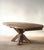 Brutalist Handcrafted Dining Table in Oak, Belgium, 1970s For Sale - Image 4 of 6