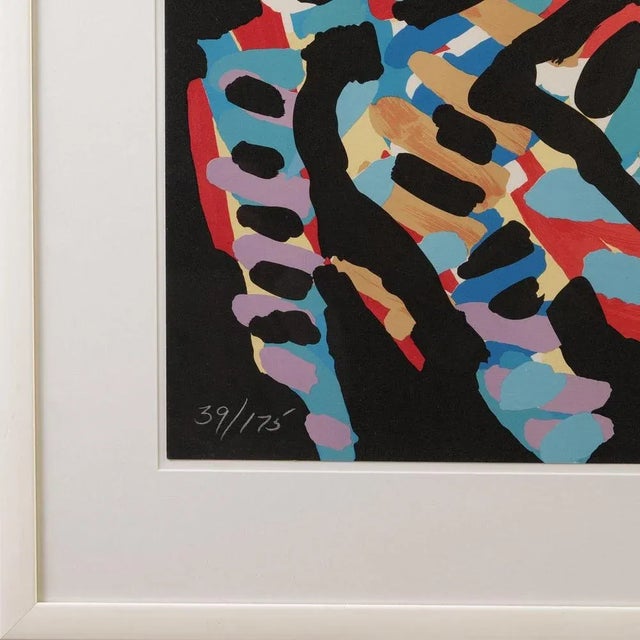 Karel Appel, Composition, 1960s, Lithograph For Sale - Image 3 of 4