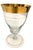 Vintage Dorothy Thorpe Style Goblets With Triple Gold Bands - A Set of 4 For Sale In Birmingham - Image 6 of 9