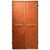 20th Century Italian Faux Red Porphyry Lacquered and Gilt Framed Wood Door For Sale - Image 14 of 14