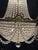 Traditional 19th Century French Empire Crystal Basket Chandelier For Sale - Image 3 of 15