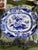 Antique British “Bentick” Pattern Flow Blue Transferware Serving Platter. Stafford England 1850’s Thru 1905 by John Ridgway For Sale In New York - Image 6 of 6