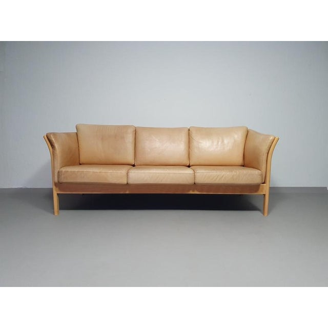 Asmara 3-Seater Sofa in Leather from Skalma For Sale - Image 3 of 14