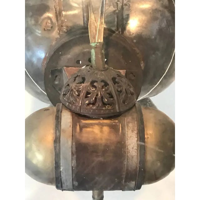 Metal 1980s Utilitarian Folk Art Steel Sculpture in Acrylic Bubble For Sale - Image 7 of 10