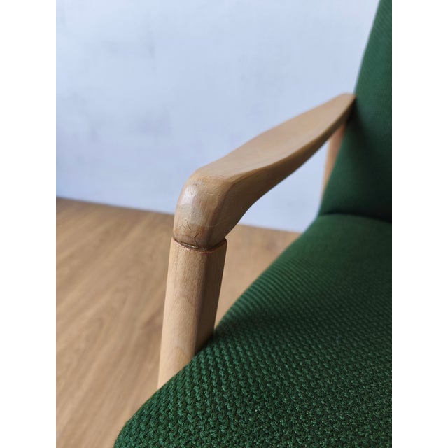 Vintage Lounge Chair by J. Jiroutek, Czechoslovakia, 1960s For Sale - Image 15 of 18