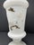 Glass Antique Opaline Milk Glass Vase With Hand Painted Butterflies Circa 1890 For Sale - Image 7 of 11