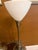 Pair Vintage Stiffel Brass Oil Lamp Style W/ Milk Glass Hollywood Regency Table Lamps W/ Additional Original Shades For Sale - Image 9 of 15