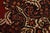 Baloch Rug 7’5” X 11’3” Red Wool Vintage Traditional Hand-Knotted Carpet For Sale - Image 4 of 14