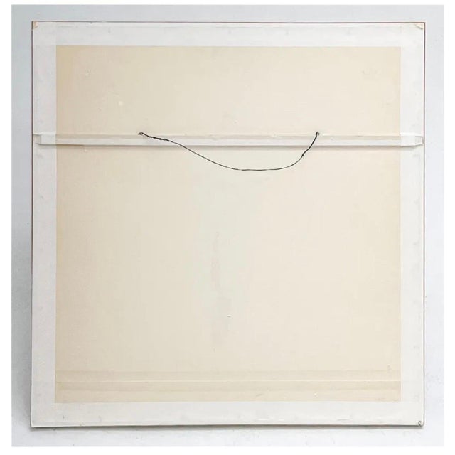 Richard Smith, Original Abstract Collage Painting British American Pop Artist Richard Smith, 1976 For Sale - Image 4 of 12