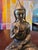 Asian 1940s Vintage Asian Deity Figure For Sale - Image 3 of 12