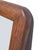 Mid 20th Century Large Oak Wood Framed Mirror For Sale In Miami - Image 6 of 15