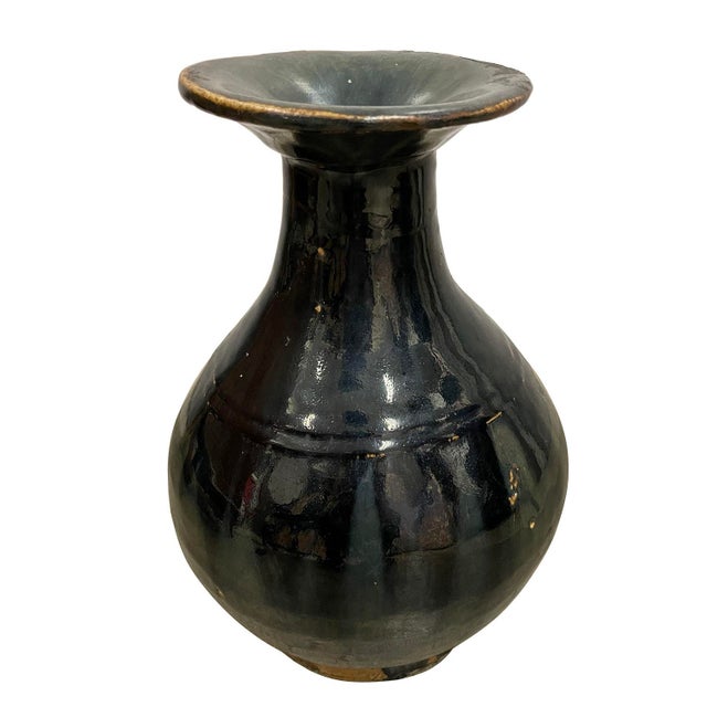 Our wonderful collection of handmade old vintage Chinese hand made glazed pottery vase will make great accent pieces for...