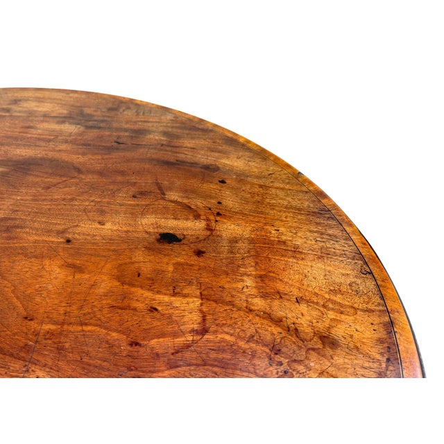 18th Century George III Mahogany Circular Lamp Table, 1790 For Sale - Image 10 of 12