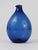 Iittala Blue Bird Bottle Glass Vase attributed to Timo Sarpaneva for Iittala, Finland, 1950s For Sale - Image 4 of 15