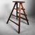 Japanese Minimalist Decorative Wooden Step Ladder, 1950s For Sale - Image 6 of 18