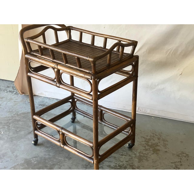 Bought 20 years ago and have to move to different style and layout ..I loved that cart it came handy and very much enjoyed...