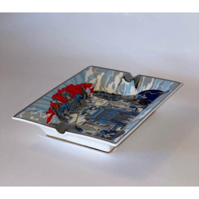Late 20th Century Hermes Mega Chariot Ashtray For Sale - Image 5 of 9