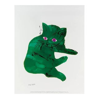 Andy Warhol, Green Cat, 2013 From 25 Cats Named Sam and One Blue Pussy For Sale