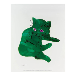 Andy Warhol, Green Cat, 2013 From 25 Cats Named Sam and One Blue Pussy